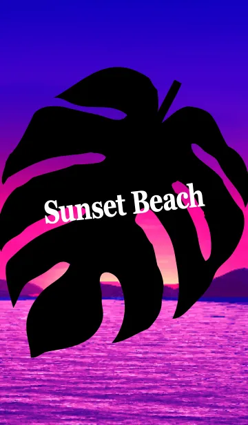 [LINE着せ替え] ★SUNSET BEACH 3の画像1