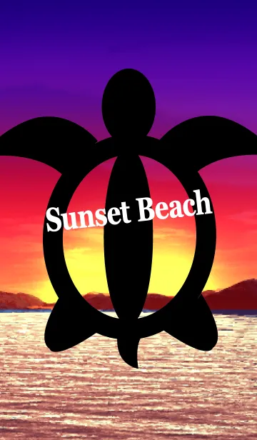 [LINE着せ替え] ★SUNSET BEACH 2の画像1