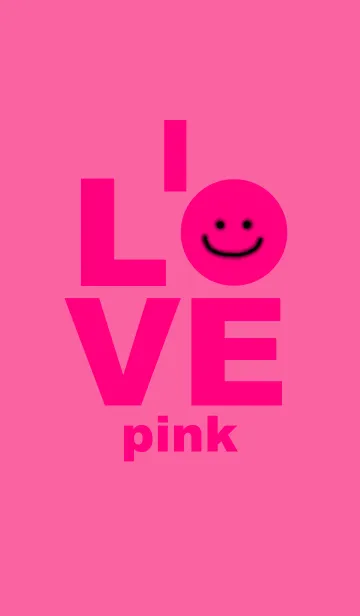 [LINE着せ替え] LOVE pink color 2の画像1