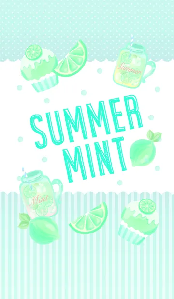 [LINE着せ替え] Summer mintの画像1