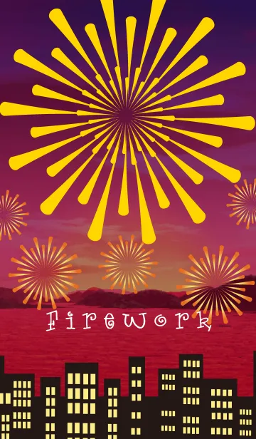 [LINE着せ替え] ★花火 5の画像1