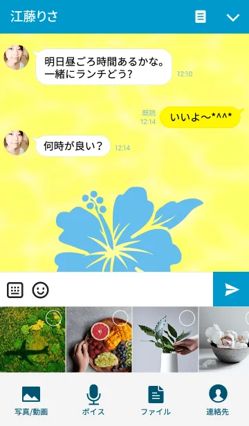 [LINE着せ替え] ALOHA SUMMER 6の画像4
