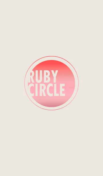 [LINE着せ替え] Ruby Circleの画像1