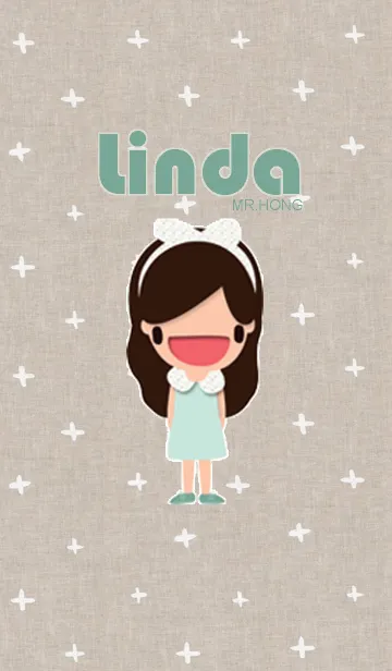 [LINE着せ替え] Linda 2017の画像1