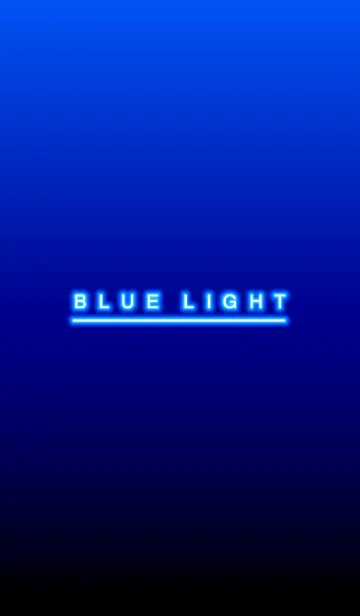 [LINE着せ替え] BLUE LIGHT .の画像1