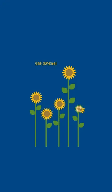 SUNFLOWER field ～ひまわり畑のLINE着せ替え