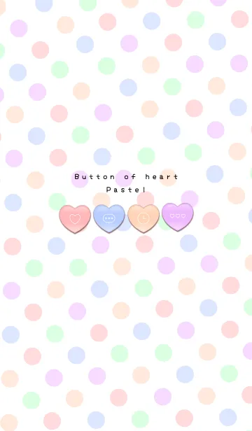 Button of heart Pastelの着せ替えメイン画像