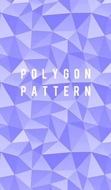 [LINE着せ替え] ポリゴン パターン スタイルの画像1