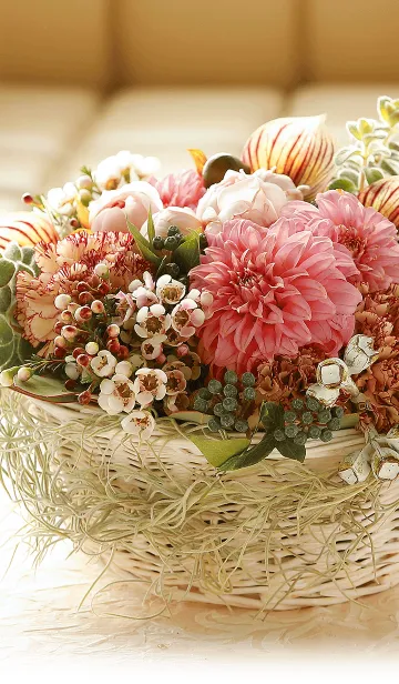 theme【flower】16の着せ替えメイン画像