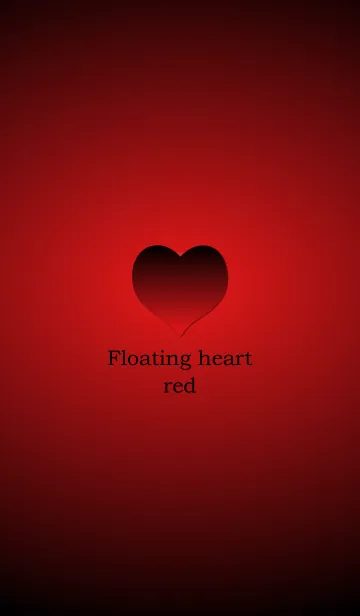 [LINE着せ替え] Floating Heart -Red-.の画像1