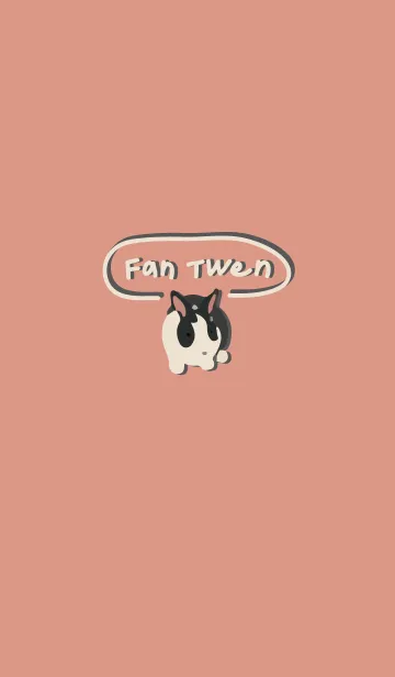 [LINE着せ替え] Rabbit Fan Twenの画像1