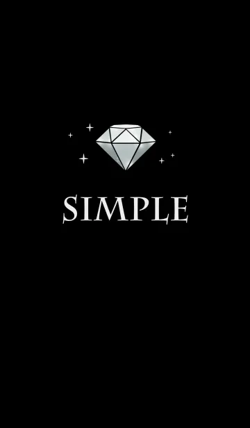 [LINE着せ替え] シンプルなダイヤモンドのテーマ-2の画像1