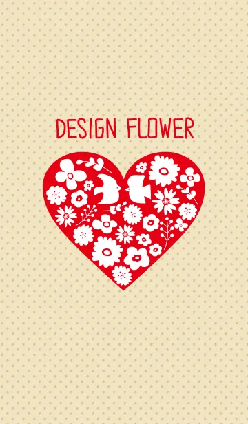 [LINE着せ替え] デザインフラワー 37の画像1