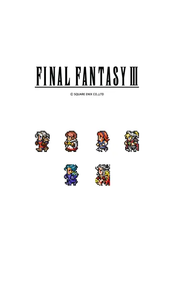 ファイナルファンタジーIIIの着せ替えメイン画像
