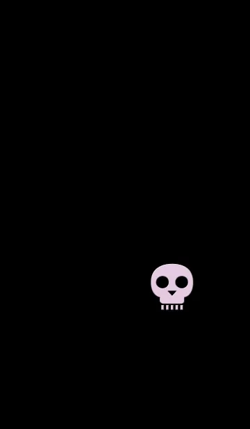 [LINE着せ替え] Pink Skull One Pointの画像1