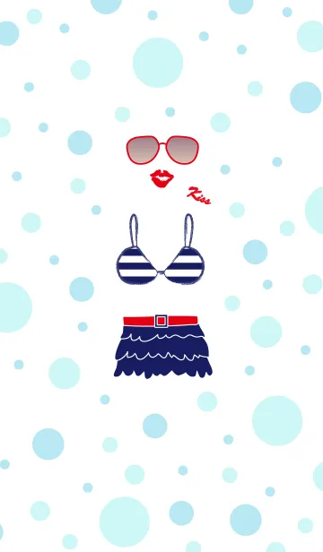 [LINE着せ替え] キスラブ23の画像1