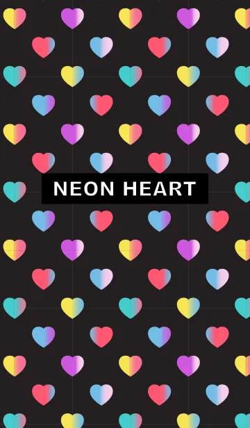 [LINE着せ替え] -Neon Heart-の画像1