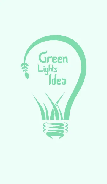 [LINE着せ替え] Mint Pink - Green Light Ideaの画像1