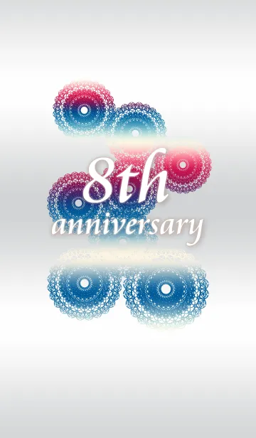 [LINE着せ替え] 8th anniversaryの画像1