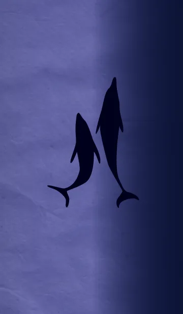 [LINE着せ替え] 藍色の海とイルカの画像1