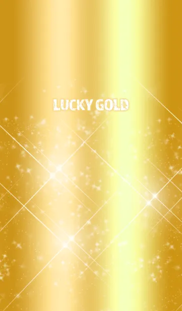 [LINE着せ替え] LUCKY GOLDの画像1