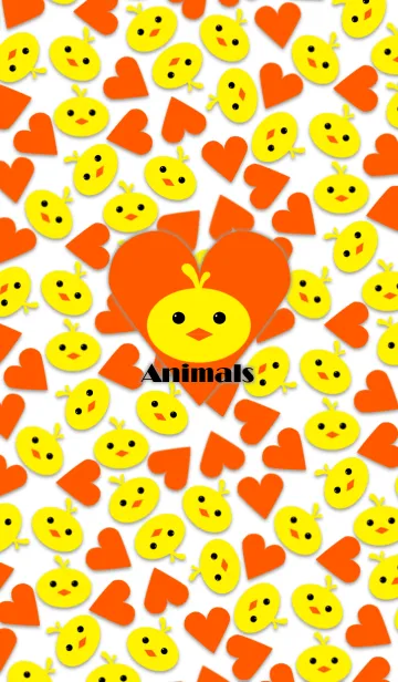 アニマルズ -Yellow chick-の着せ替えメイン画像