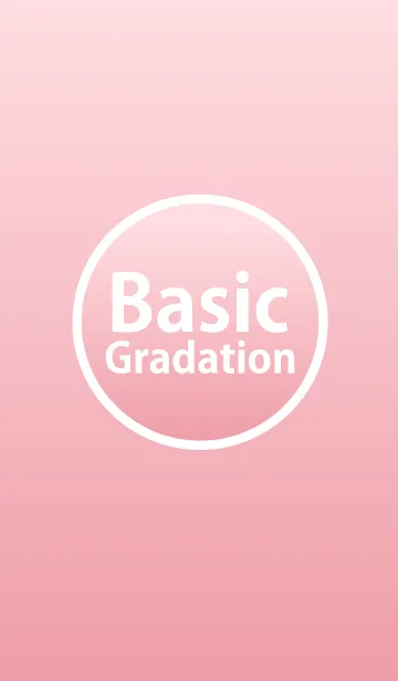 Basic Gradation Sakuraの着せ替えメイン画像