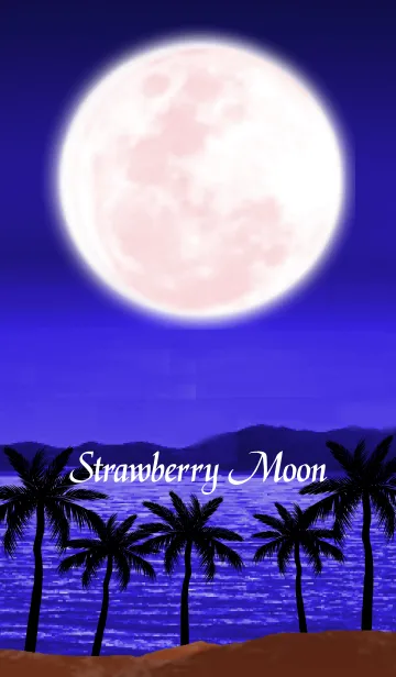 [LINE着せ替え] ★Strawberry Moonの画像1
