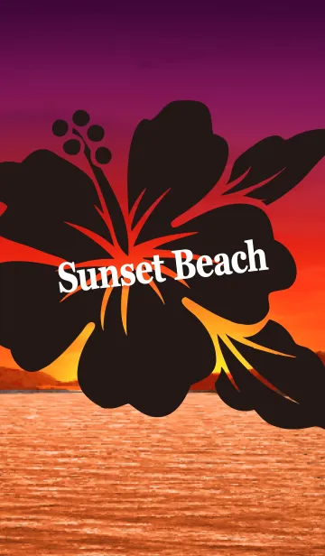 [LINE着せ替え] ★SUNSET BEACH 5の画像1