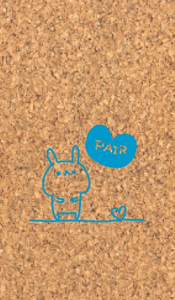 [LINE着せ替え] Pair Cork Board (man)の画像1