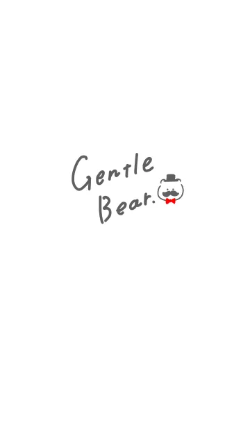gentle bearの着せ替えメイン画像