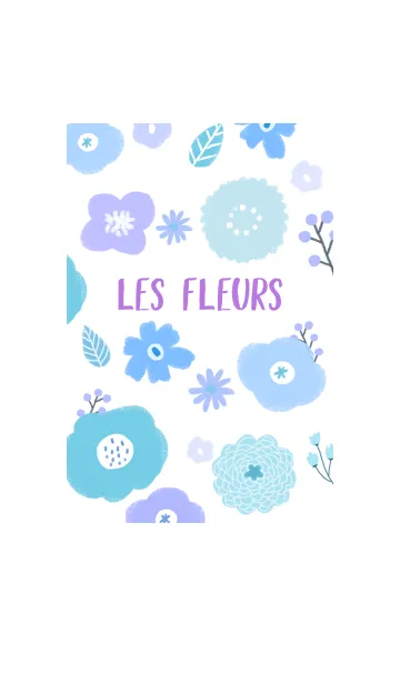 [LINE着せ替え] LES FLEURSの画像1