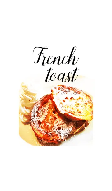 French toastの着せ替えメイン画像