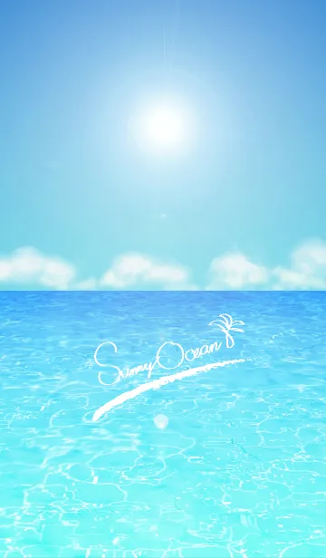[LINE着せ替え] 海 -Sunny Ocean-の画像1