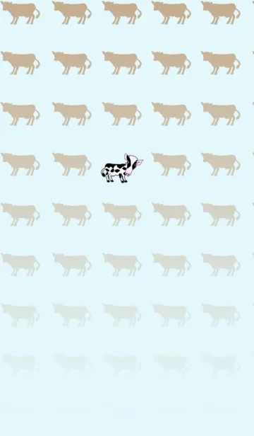 [LINE着せ替え] COW！moo！moo！moo！の画像1