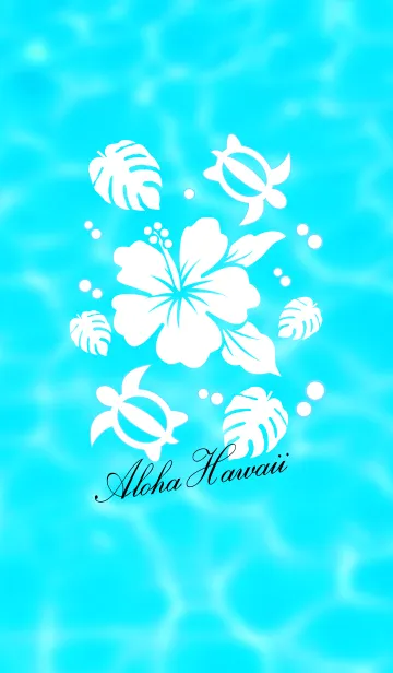 [LINE着せ替え] ALOHA SUMMER 10の画像1