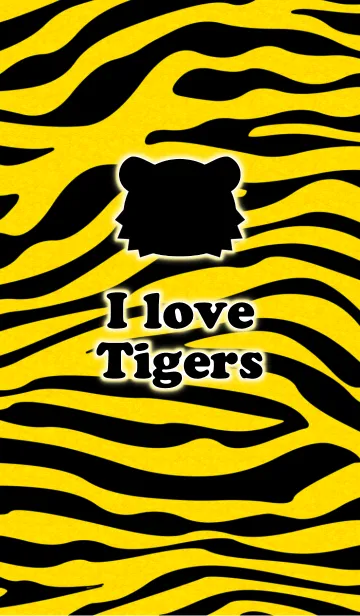 [LINE着せ替え] I love Tigersの画像1