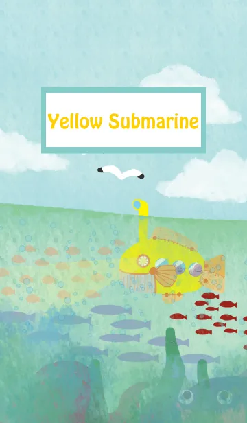 [LINE着せ替え] 黄色い潜水艦の画像1