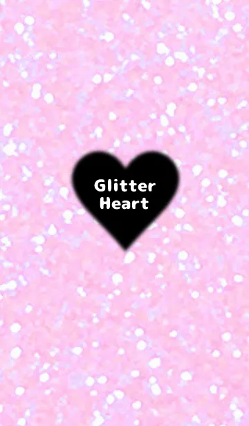 [LINE着せ替え] キラキラハート ～Pink～の画像1