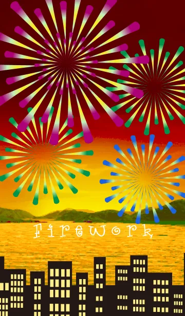 [LINE着せ替え] ★花火 2の画像1