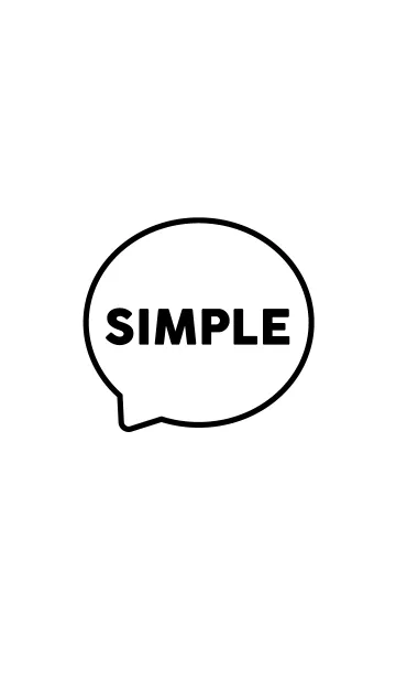 [LINE着せ替え] S I M P L E .の画像1