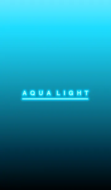 [LINE着せ替え] AQUA BLUE LIGHT .の画像1