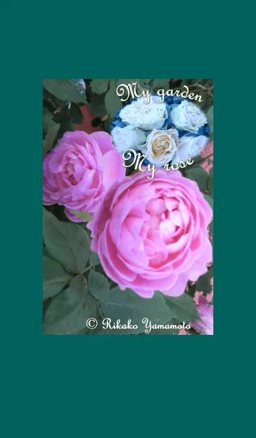 [LINE着せ替え] My garden, My rose_Loraine Victoriaの画像1