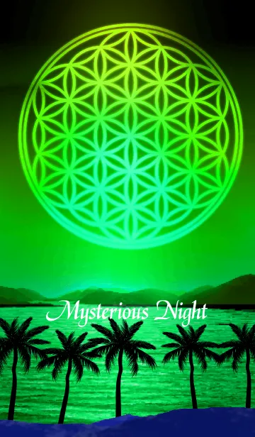 [LINE着せ替え] 幾何学 Spiritual power 2の画像1