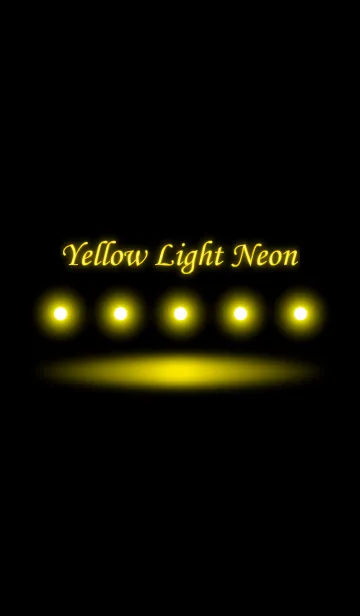 [LINE着せ替え] YELLOW LIGHT NEON 2の画像1