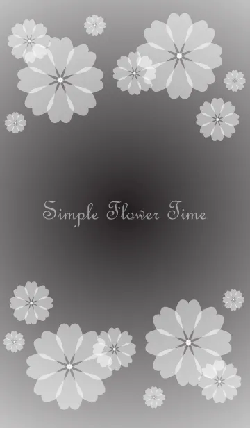 [LINE着せ替え] Simple Flower Timeの画像1