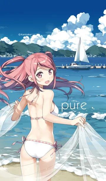 [LINE着せ替え] pure -カントク ARTWORKS- ～くるみ～の画像1