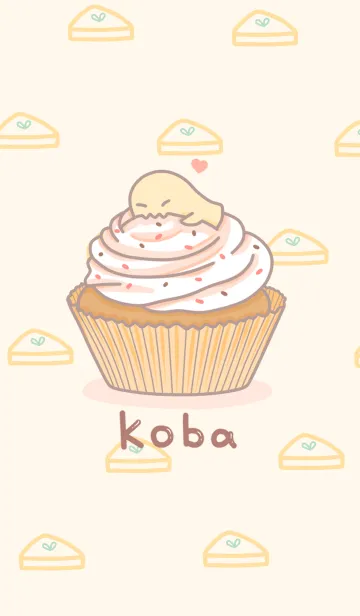 [LINE着せ替え] もち - Koba 2の画像1