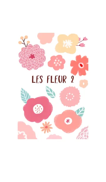 [LINE着せ替え] LES FLEURS 2の画像1