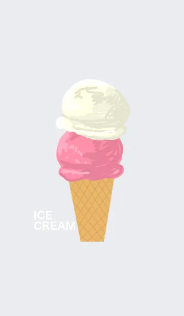 [LINE着せ替え] アイスクリームの画像1